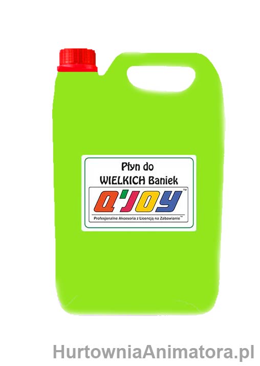 Płyn do Wielkich Baniek marki Q’Joy – Już w ofercie Hurtowni Animatora !