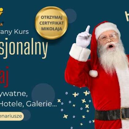 Kurs Animatora – Profesjonalny Mikołaj