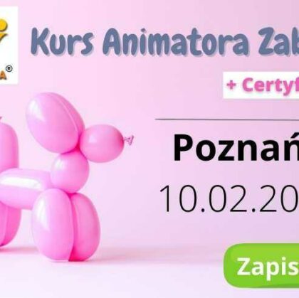 Kurs Animatora Zabaw dla Dzieci Poznań – 10.02.2024