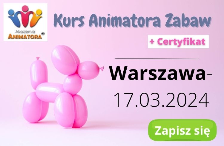 Kurs Animatora Warszawa