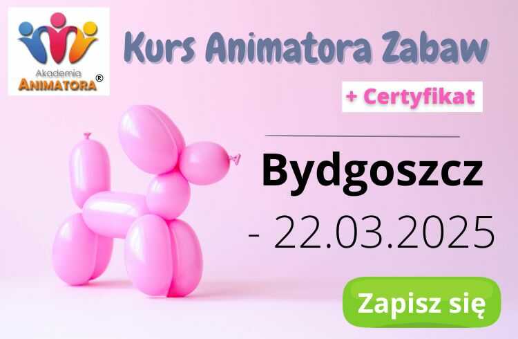 Kurs Animatora Bydgoszcz - AkademiaAnimatora.pl