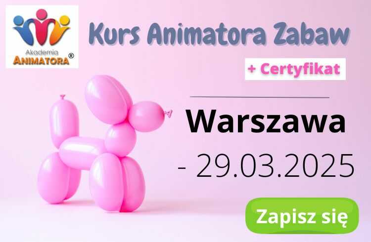 Kurs Animatora Warszawa