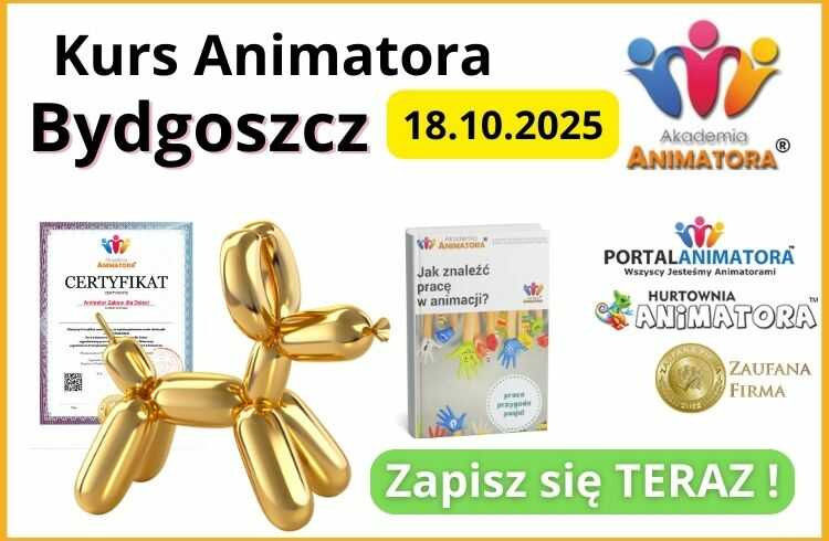 Kurs Animatora Bydgoszcz - AkademiaAnimatora.pl
