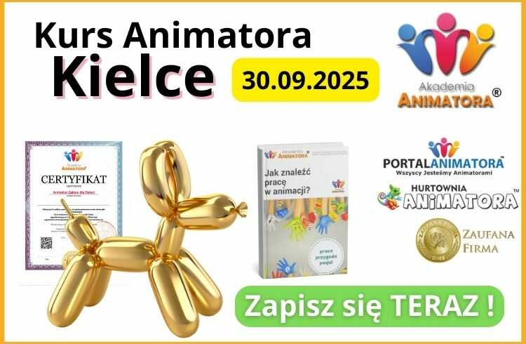 Kurs Animatora Kielce - AkademiaAnimatora.pl