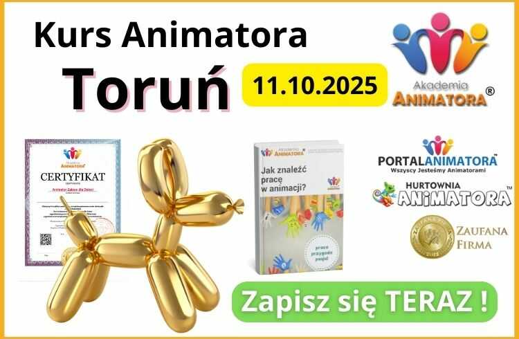 Kurs Animatora Toruń - AkademiaAnimatora.pl