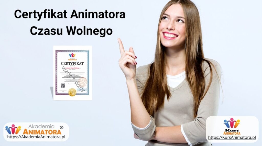 Certyfikat Animator Czasu Wolnego