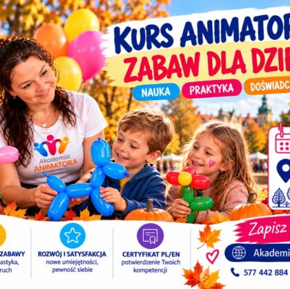 Kurs Animatora Rumia – szkolenie 06.11.2026