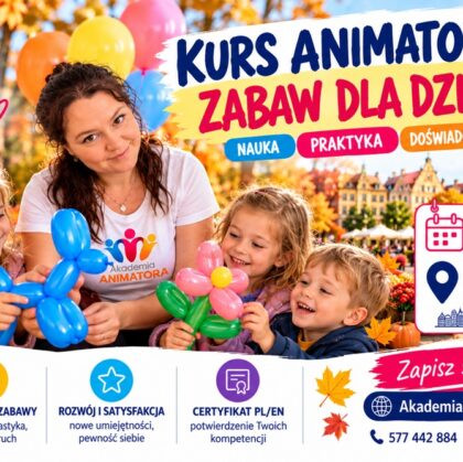Kurs Animatora Wrocław – szkolenie 09.10.2026
